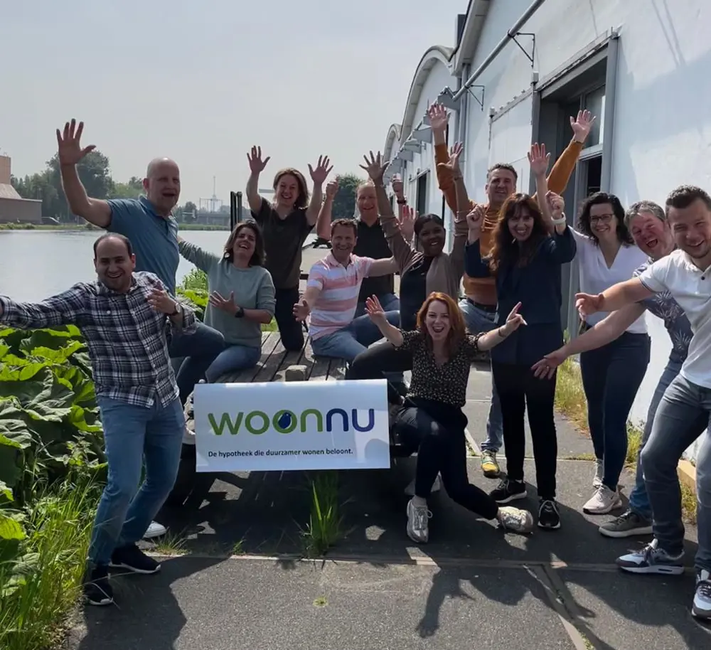 Het Woonnu-team in 2023