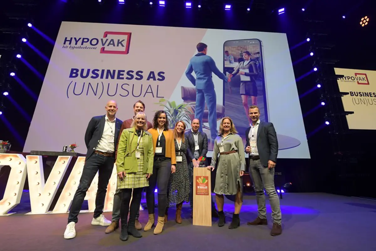 Woonnu wint de Groene Lotus Award op HypoVak 2022